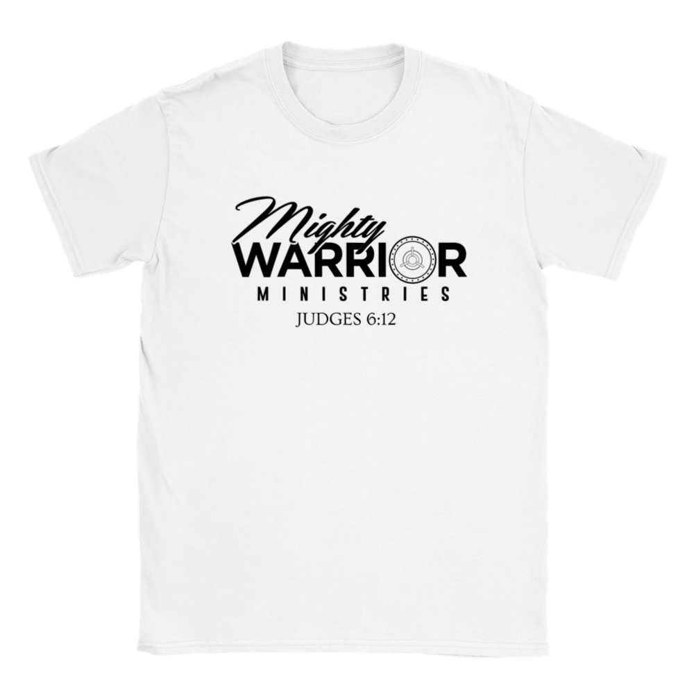 Mighty Warriors Signature T Shirt W/Bible Verse Ref.