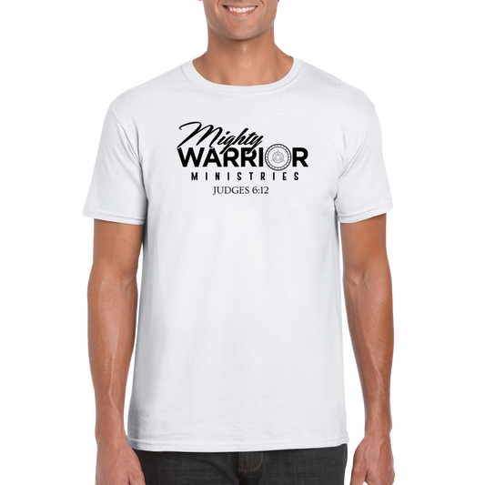 Mighty Warriors Signature T Shirt W/Bible Verse Ref.