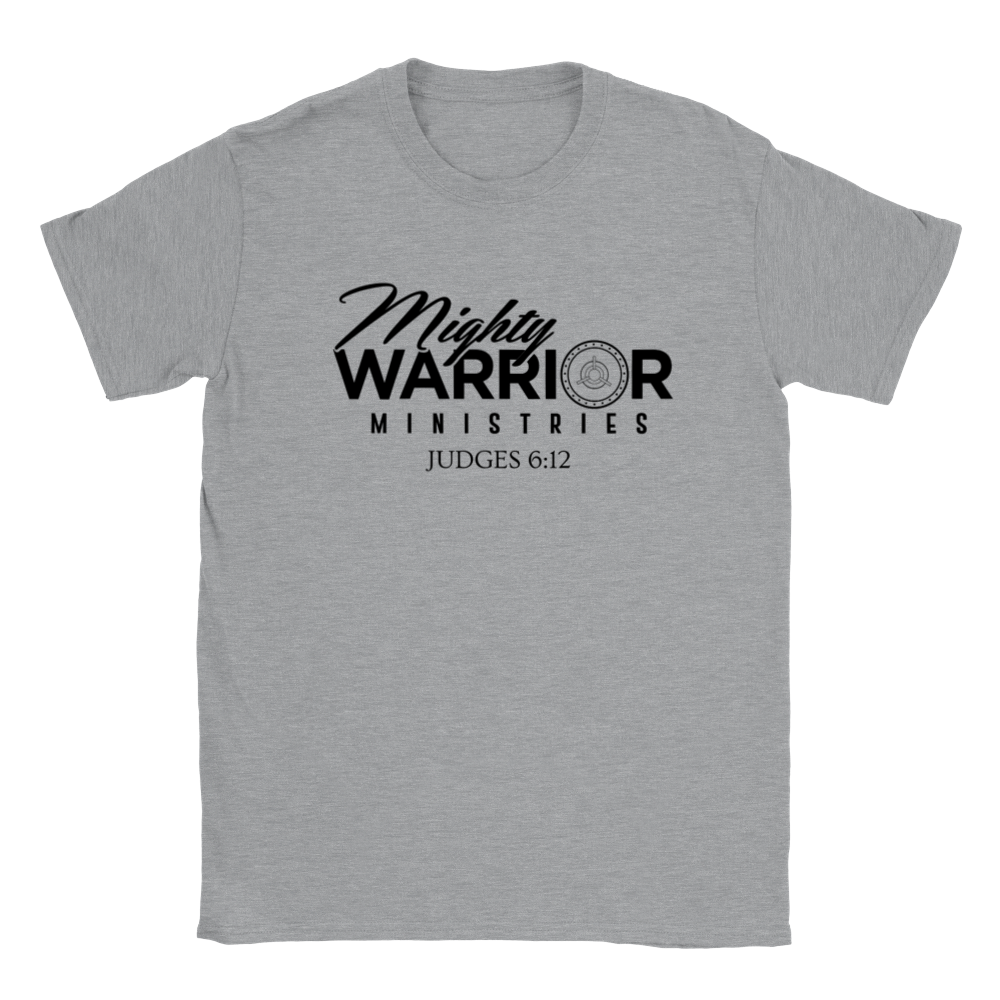 Mighty Warriors Signature T Shirt W/Bible Verse Ref.